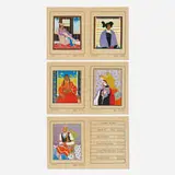 T.C. Cannon, Portraits of the Brave Heart People, 1979, bound printed paper, offset lithograph in colors