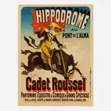 Jules Chéret, Hippodrome, Cadet Roussel (from Les maîtres de l'affiche)