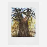 The New Year's Tree by Jim Dine, 1985, lithograph in colors on BFK Rives, sold Mar 2024