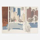Fairfield Porter, New York Street Scene