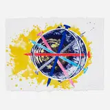 James Rosenquist, Echo Pale (from the Mirrors of the Mind portfolio), 1975, lithograph and screenprint in colors on white John Kohler handmade paper