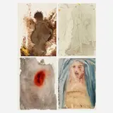 Four works from the Biblia sacra series by Salvador Dalí, 1969, offset lithograph in colors, sold Mar 2024