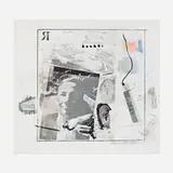 Robert Rauschenberg, Dwan Gallery poster (Self-Portrait), 1965, offset lithograph in colors