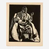 Howard Cook, Taos Indian (Fat John)