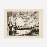 Louis Lozowick, Power (June) (from the A Tribute to American Industry series)