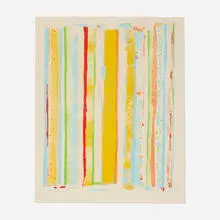 Robert Natkin, Apollo, lithograph in colors