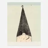Martin Puryear, Navy Pier, 1984, lithograph in colors