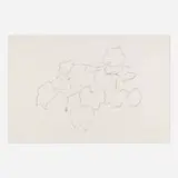 Grape Leaves I by Ellsworth Kelly, 1973-74, lithograph on Arches, sold Apr 2025