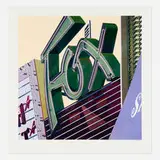 Robert Cottingham, Fox (from the American Signs portfolio), 2009, screenprint in colors