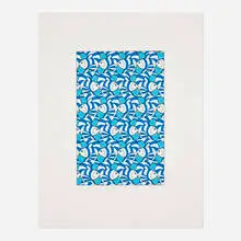 John Wesley, Under the Sea of Japan, 1990, screenprint in colors