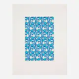John Wesley, Under the Sea of Japan, 1990, screenprint in colors