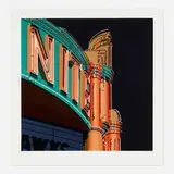 Robert Cottingham, Nite (from the American Signs portfolio), 2009, screenprint in colors