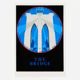 Robert Indiana, The Brooklyn Bridge (from the New York, New York portfolio), 1983, screenprint in colors on Arches