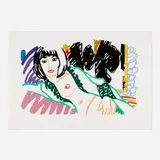 Tom Wesselmann, Monica in Robe with Motherwell, 1994, screenprint in colors