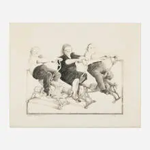 Ellen Lanyon, Untitled, 1967, graphite on Strathmore