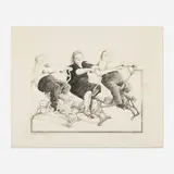 Ellen Lanyon, Untitled, 1967, graphite on Strathmore