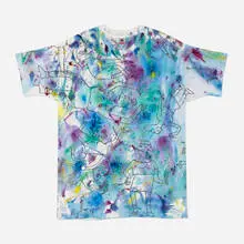 Gladys Nilsson, Painted Painter Ladys, 1992, acrylic and ink on T-shirt