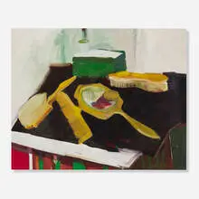 Ellen Lanyon, Still Life, oil on canvas