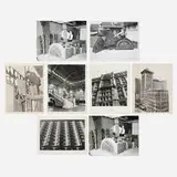 Eight photographs by Richard Nickel and Larry Nocerino, gelatin silver print, C-print, inkjet print, sold Feb 2025