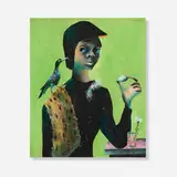 Karl Priebe, Lady and Jacamar (double-sided)