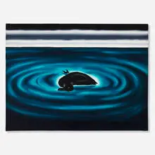 Roger Brown, A Dead Duck, 1984, oil on canvas