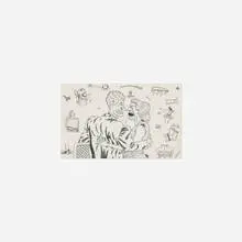 Jim Nutt, Back Scratch, 1970, etching