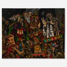 Sidney Gross, Untitled, 1953, oil on canvas