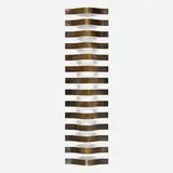 Gerard Tsutakawa, Vertical Currents, 1994, chemically treated bronze