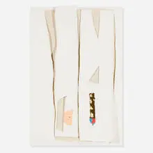 Untitled by Richard Aldrich, 2010-11, oil and wax on cut muslin, sold Feb 2025
