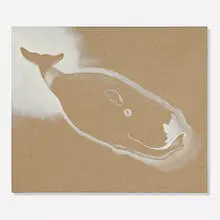 Small Whale by Andres Lutz and Anders Guggisberg, 2006, oil on canvas, sold Feb 2025