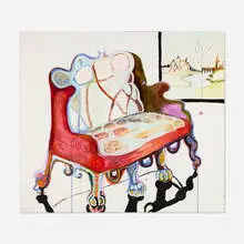 Meta Isaeus-Berlin, The Bride and Groom, 2005, oil on canvas