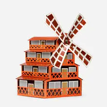Andreas Slominski, Traubenmühle, 1996, tape and paint on cut metal