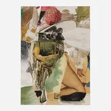 Bruce Helander, Well Wishes, 1993, mixed media collage