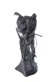 MOUNTAIN MAN, later casting by Frederic Remington, Bronze, greenish-brown patina - Height: 25 3/4 inches, offered Nov 2008