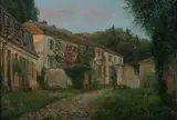 M. Wira-Charier, The Country Chateau, Oil on canvas