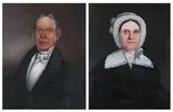 Portraits: Two Works by American School, PORTRAITS: TWO WORKS, oil on canvas, sold Nov 2008