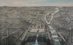 Charles Fichot, Paris, Lithograph with hand-coloring