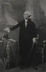 Untitled by Gilbert Stuart, GEORGE WASHINGTON, engraving by O, offered Nov 2008