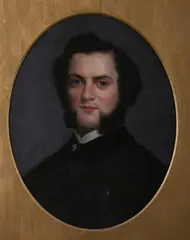 Portrait of Edmund Winne by William Page, NEW YORK, oil on canvas, sold Nov 2008