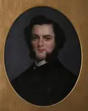 William Page, Portrait of Edmund Winne, NEW YORK, oil on canvas
