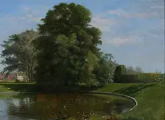 George Loring Brown, Horse Chestnut Tree, Oil on canvas