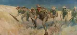 Isaac Brewster Hazelton, Men Wanted for the Army, Oil on canvas