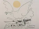 Pablo Picasso, Dove of Peace, Color offset lithograph