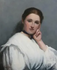 John Gray, Contemplation, Oil on canvas