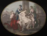 Angelica Cofman, Venus at Her Toilette, VENUS AT HER TOILETTE, etching