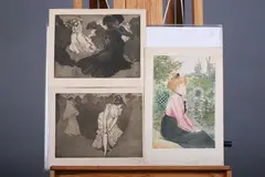 Eugène Delâtre, Bal Debray, Etchings with aquatint
