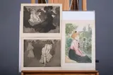 Eugène Delâtre, Bal Debray, Etchings with aquatint