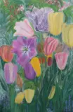 J. Eugene Gardner, Tulips, Pastel