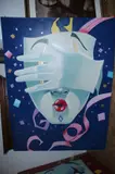 Oscar Thomas, See No Evil, Oil on canvas