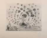 Argus by Salvador Dalí, Etching and drypoint, sold Feb 2009